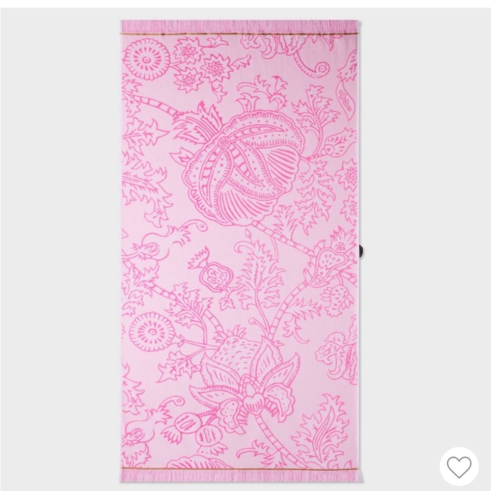 Roller Rabbit x Target sketched floral beach towel